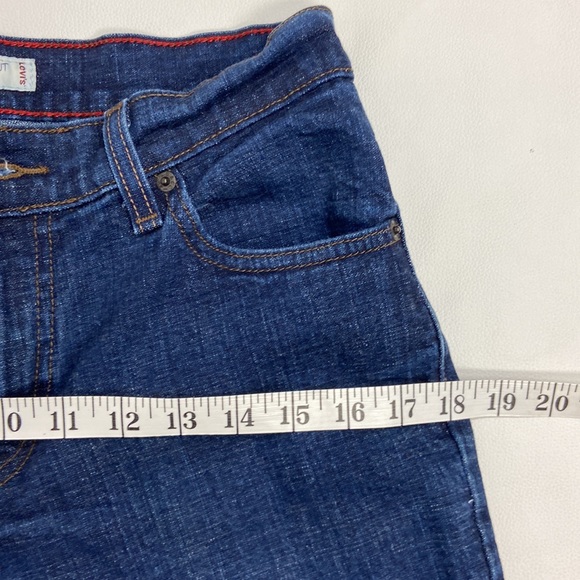 Levi’s 550 Relaxed Boot Cut Jeans Lined Dark Wash, Size 6 Medium - Picture 11 of 11